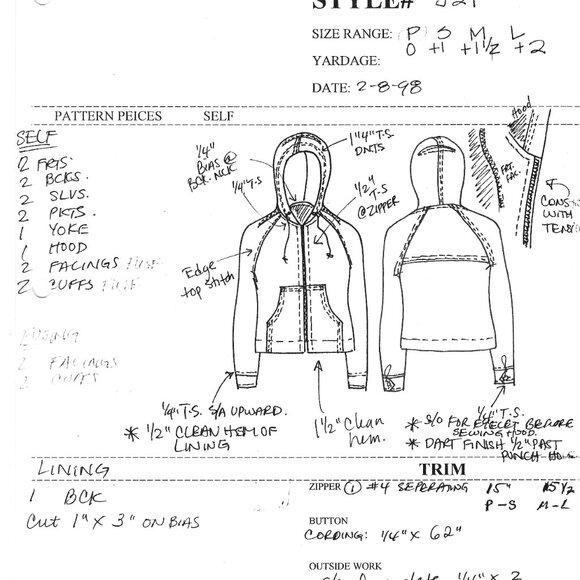 Anna Huling Cotton Hoody - Picture 11 of 16